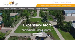 Desktop Screenshot of oldscollege.ca