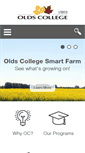 Mobile Screenshot of oldscollege.ca